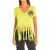Dames sport T-shirt met korte mouwen en V-hals Z1T00401