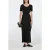 Scotch & Soda Crushed Satin Skirt Black