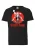 LOGOSHIRT Shirt ‘Lucky Luke’  grijs / lichtrood / zwart / wit
