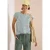 Shirt met boothals en strepen