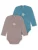normani Rompertje/body ‘Auckland’  blauw / gemengde kleuren / rosa