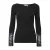 Dames-T-shirt met lange mouwen fransa Hizamond