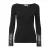 Dames-T-shirt met lange mouwen fransa Hizamond