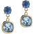 OTAZU Sapphire Gold Earrings