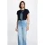 Morgan top – donkerblauw
