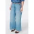 MS Mode wide leg jeans met ceintuur Plus Size – lichtblauw