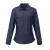 Premier Dames/Dames Denim Jean stijl gestikt overhemd (Indigo Denim)