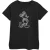 Li-cense Disney dames mickey mouse sketch kick katoenen t-shirt