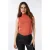 EsQualo Top Slvlss Collar Lurex Rust