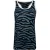 Q1905 Q tanktop print madrid bg + print bg/china blue