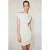 Mango off shoulder korte jurk – beige