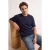 TRENDYOL MAN Heren Donkerblauw Effen Kort Oversized T-shirts
