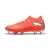 PUMA Voetbalschoen ‘Future 9 Ultimate’  lichtgrijs / neonrood / zwart