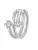 Hey Happiness Oorbellen ‘Duo’  zilver