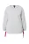 Ulla Popken Sweatshirt  lichtgrijs / pink