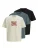 JACK & JONES Shirt ‘JORSPLIT’  blauw / karmijnrood / zwart / wolwit