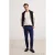 TRENDYOL MAN Heren Blauw Effen Regular fit Normale taille Jeans