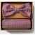 Prince Bowtie Strik en pochet in een set van pure zijde