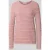 Christian Berg Woman regular fit pullover van puur katoen met brei-look