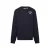 No Way Monday rechtvallende sweater met backprint – donkerblauw