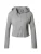 ABOUT YOU Sweatvest ‘Emie’  grijs gemêleerd