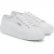 Superga Unisex 2740 Lace Up Platforms voor volwassenen (Wit)