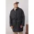 TRENDYOL MAN Heren Zwart Effen Lang Getailleerd Winter Jassen