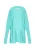 IZIA Gebreid vest  turquoise