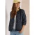 Blouson met rits en luipaardprint