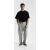 Heren Relaxed Fit Plissé Rechte Pantalon