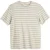 Scotch & Soda Ss Textured Stripe Tee Grey/grey