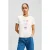Karl Lagerfeld Ikon Colour Fitted T-shirt Cannoli Cream