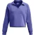 Under Armour Dames-sweatshirt met kraag en boxy pasvorm (Paars)