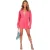 Missy Empire Dames Ruched Plunge Mini Jurk (Roze)