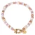 Label Kiki gold plated armband Rosé All Day