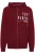 FQ1924 Sweatvest  rood / zwart / wit