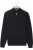 Baileys Half-Zip Sweater marine, Effen