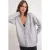 Oversized Gebreide Cardigan met Hartdetail