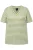 Ulla Popken Oversized shirt  olijfgroen / wit