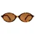 Miu Miu MU04ZS 19P2Z1 licht havana bruin zonnebril