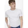 ONLY & SONS slim fit T-shirt (set van 2) ONSBASIC white