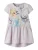 NAME IT Jurk ‘NMFMOMSA FROZEN’  lichtblauw / donkerblauw / geel / pastellila