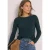 Basic shirt met boothals