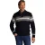 New Zealand donkerblauw trui normale fit geprint