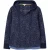 White Stuff Milo Hooded Sweat Navy Print