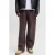 JACK & JONES PANTS STUDIO loose fit casual broek – donkerbruin
