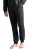 Heren Ted Baker Pyjama Broek | Ademend Casual Lange Pyjama Joggingbroeken met Zakken – Antraciet