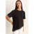Overmaatse Crew Neck Katoenen T-Shirt