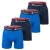 Champion Authentic Athletic Apparel Boxershorts  blauw / navy / rood / wit