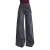 Jeans Palazzo Wide Leg nette en gestructureerde taille midi-hoge vrouw It’s Basic